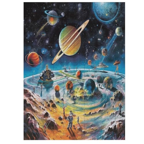 Space Glaxy - Sammelpuzzle - - Puzzle 200, Erwachsenenpuzzle Mit Verstecktem Bild, Medium, Hochauflösendes von Generic