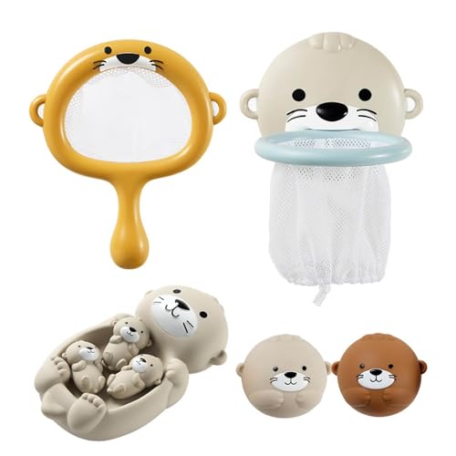 Spannendes Badespielzeug für Kinder, geformtes schwimmendes Spiel, Basketballnetz, ideal für Kleinkinder und Kinder über 3 Jahre, perfekt für Pool und Badewanne Qmh55 (Grey, 21X14.5X10.8cm) von Generic