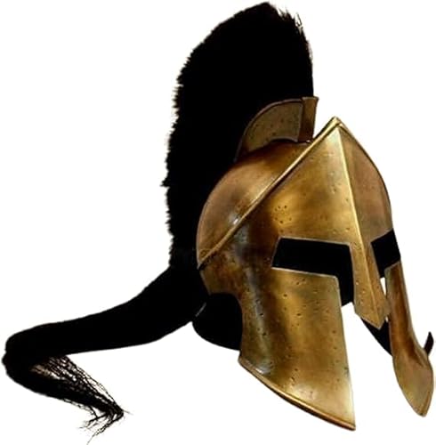 Spartan Helm Mittelalter Großer König Leonidas Spartan Helm 300 Film Spartan Helm Ein tolles Sammlerstück für 300 und Spartan Fans Spartan Helm Mittelalter Großer König Leonidas Spartan Helm 300 Film Spartan Helm Ein tolles Sammlerstück für 300 und Spartan Fans von Generic