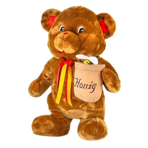 Spaß Honigbär Teddy Jumbo Kuscheltier 85 cm Imker Biene Kinder Geschenk von Generic