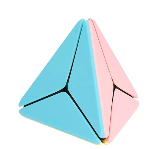 Speed Cube Pyramide ohne Klebstoff, Speed Cube | Einfacher Puzzle-Würfel ohne Aufkleber | Macaron Getting Started Triangle Magic Cube Puzzle Toy, bunte Lernwürfel Speed Cube Pyramide ohne Klebstoff, Speed Cube | Einfacher Puzzle-Würfel ohne Aufkleber | Macaron Getting Started Triangle Magic Cube Puzzle Toy, bunte Lernwürfel von Generic
