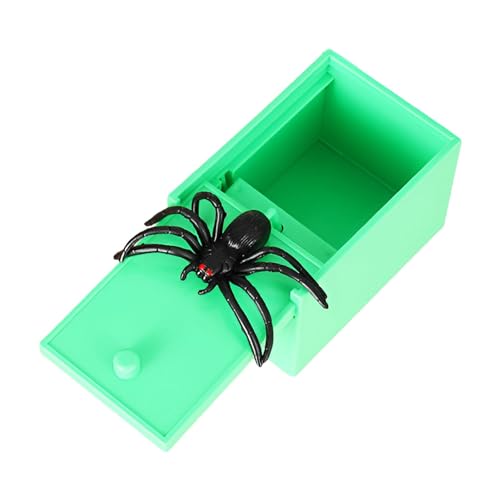 Spider Box Prank – Lebendige Gefälschte Spinnen, Praktische Witze, Neuartiges Spielzeug | Ultimatives Unterhaltungs-Streichzubehör Und Kit Für Halloween, Urkomische Schreckenstaktiken, Handgefertigte Spider Box Prank – Lebendige Gefälschte Spinnen, Praktische Witze, Neuartiges Spielzeug | Ultimatives Unterhaltungs-Streichzubehör Und Kit Für Halloween, Urkomische Schreckenstaktiken, Handgefertigte von Generic