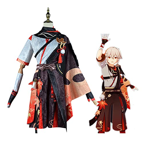 Spiel Kaedehara Kazuha Cosplay Kostüm Chinesischen Stil Uniform,Set-XL Spiel Kaedehara Kazuha Cosplay Kostüm Chinesischen Stil Uniform,Set-XL von Generic