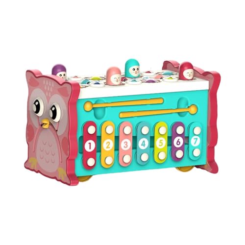 Spiele für Kinder im Alter 3-5, Hammer-Spielzeug für Toddler 1-3, multifunktionales interaktives Hexahedron Kinderspielzeug - Lernspiele für Kinder, Familie, Freunde, Zuhause, San Spiele für Kinder im Alter 3-5, Hammer-Spielzeug für Toddler 1-3, multifunktionales interaktives Hexahedron Kinderspielzeug - Lernspiele für Kinder, Familie, Freunde, Zuhause, San von Generic