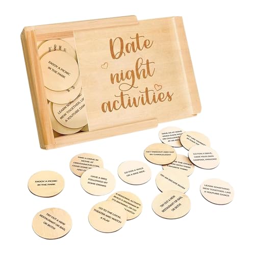 Spiele für Paare, Nachtaktivitäten für Verabredungen, Nachtspiele für Erwachsene | 52 Paare für lustige Dating-Ideen | Box mit romantischen Date-Ideen, Hochzeitserinnerung, Box Spiele für Paare, Nachtaktivitäten für Verabredungen, Nachtspiele für Erwachsene | 52 Paare für lustige Dating-Ideen | Box mit romantischen Date-Ideen, Hochzeitserinnerung, Box von Generic