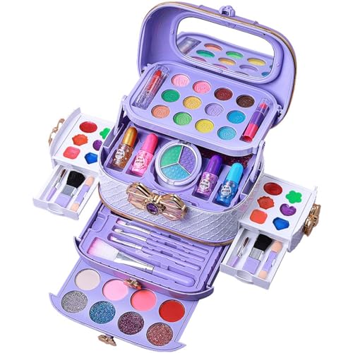 Spielen Sie Make-up-Kits, Make-up-Kit, Kinderspielzeug | Königliche Kosmetik-Set Princess Toys, 57 Fiktion Spiele, Waschbares Und Sicheres Kosmetik-Set Für Kinder, Geburtstagsspiele Spielen Sie Make-up-Kits, Make-up-Kit, Kinderspielzeug | Königliche Kosmetik-Set Princess Toys, 57 Fiktion Spiele, Waschbares Und Sicheres Kosmetik-Set Für Kinder, Geburtstagsspiele von Generic