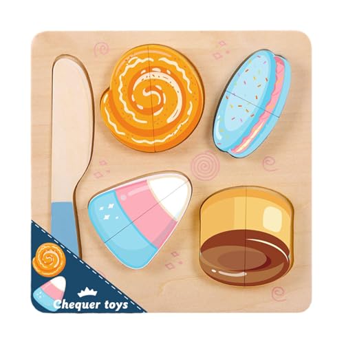 Spielfutter-Set aus Holz, Obst- und Gemüseschneider Spielzeug | Holzobstschneide-Spielzeug, um so zu tun, als würde man Essen spielen, Vorschule Lebensmittelspielzeug, Bildungsspielzeug Spielfutter-Set aus Holz, Obst- und Gemüseschneider Spielzeug | Holzobstschneide-Spielzeug, um so zu tun, als würde man Essen spielen, Vorschule Lebensmittelspielzeug, Bildungsspielzeug von Generic