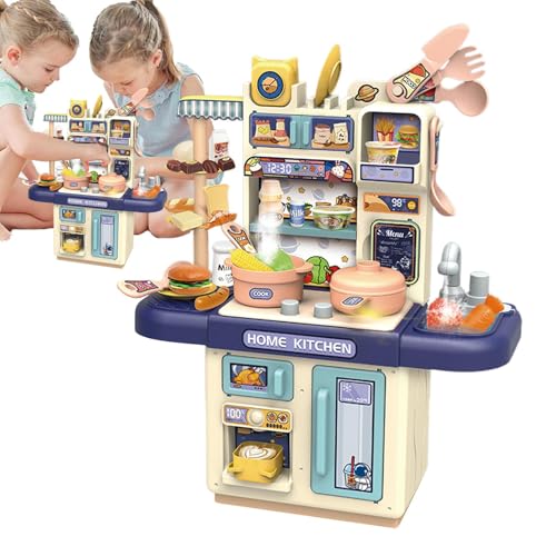 Spielküche für Kinder, Spielküche, Küchenutensilien, Küchenzubehör für Simulationsspiele für Kinder, Küchen-Set, realistischer Küchenhelfer für Pa Spielküche für Kinder, Spielküche, Küchenutensilien, Küchenzubehör für Simulationsspiele für Kinder, Küchen-Set, realistischer Küchenhelfer für Pa von Generic