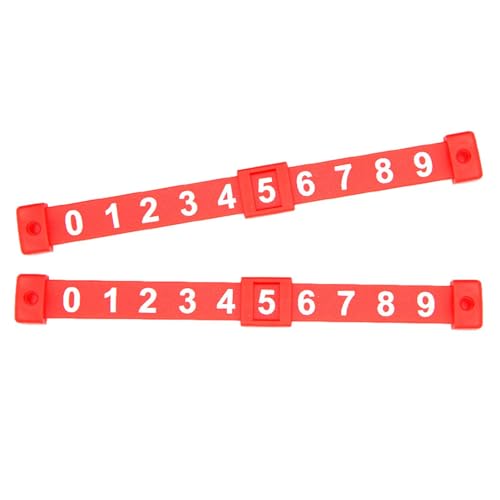 Spielplatzhalter für Tischfußball, Punktezähler für Fußballspiele, 2 Stück | Spieltisch für Air Hockey, einfacher Spieltisch Spielplatzhalter für Tischfußball, Punktezähler für Fußballspiele, 2 Stück | Spieltisch für Air Hockey, einfacher Spieltisch von Generic