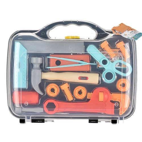 Spielwerkzeuge Für Kinder - Werkzeugspiel Für Kinderrolle -Spielen - Rollenspieltools Spiel Für Kleine Kinder | Bauwerkzeugkasten Für Kinder P Spielwerkzeuge Für Kinder - Werkzeugspiel Für Kinderrolle -Spielen - Rollenspieltools Spiel Für Kleine Kinder | Bauwerkzeugkasten Für Kinder P von Generic