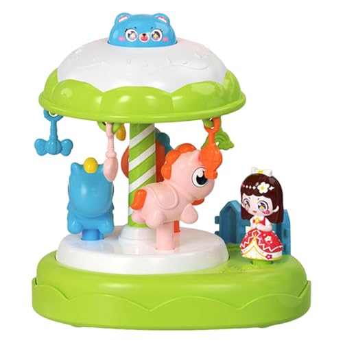 Spielzeug, Frohe Go Runde Spielzeug - Kinderspielzeug, Spin Spielzeug, Drehende Merry-Go-Runde für Kinder über 3 Jahre alt von Generic