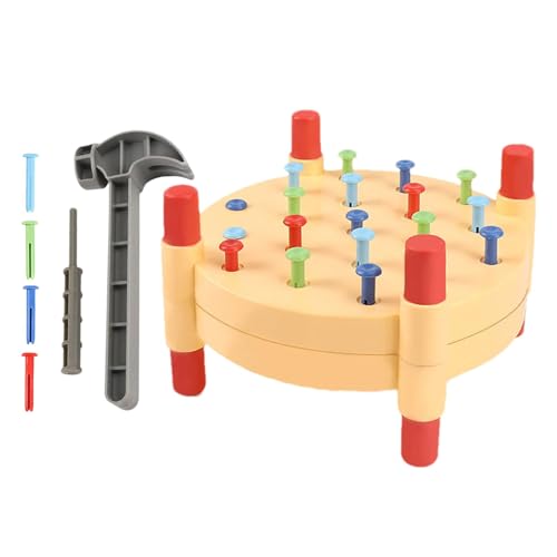 Spielzeug Hammer für Kleinkinder, Hammer für Kleinkinder, Spielzeug-Schlagbank – interaktives Lernspiel für und Mädchen von Generic