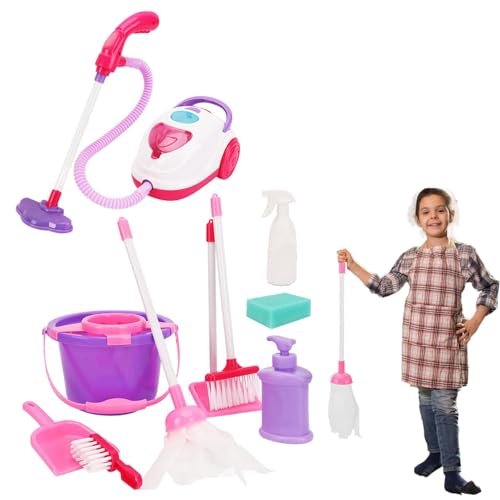 Spielzeug-Staubsauger, Spielzeug für Kinder, Spielzeug zum Sammeln von Staub für Hausaufgaben, Simulationsspielzeug für Spielhäuser, Saugen von Generic