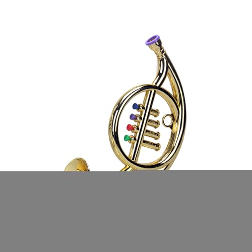 Spielzeug -Trompete, Kinderinstrumente, Kleinkindinstrumente, Musikalisches Bildungsleichtmarschposaunenposan Spielzeug -Trompete, Kinderinstrumente, Kleinkindinstrumente, Musikalisches Bildungsleichtmarschposaunenposan von Generic
