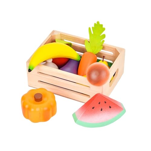 Spielzeug aus Holz für – sichere ungiftige Verarbeitung, schnelles kreatives Spielen | Robuste Konstruktion, klassisches Simulationsküchen-Set, vielseitiges Rollenspiel, Atta Spielzeug aus Holz für – sichere ungiftige Verarbeitung, schnelles kreatives Spielen | Robuste Konstruktion, klassisches Simulationsküchen-Set, vielseitiges Rollenspiel, Atta von Generic