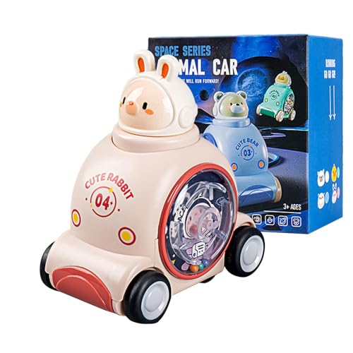 Spielzeug aus dem Auto, Spielzeugauto für Kleinkinder, Cartoon Space Animal Racing Truck Push Auto, pädagogische Reiseaktivitäten Spielzeug in besetztem Würfel, drückendes Reibungsfahrzeug m Spielzeug aus dem Auto, Spielzeugauto für Kleinkinder, Cartoon Space Animal Racing Truck Push Auto, pädagogische Reiseaktivitäten Spielzeug in besetztem Würfel, drückendes Reibungsfahrzeug m von Generic
