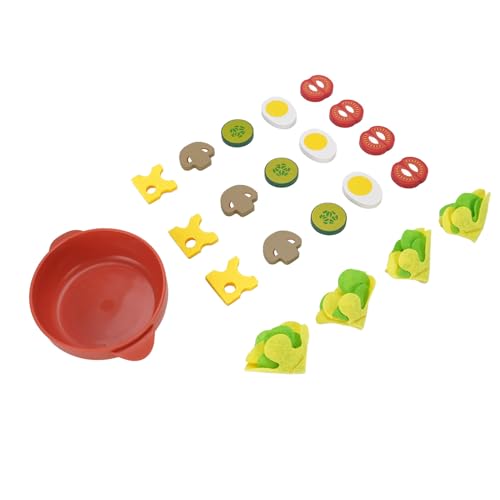 Spielzeug der Gemüseplatte Förderung Fantasie Entwickeln Praktische Fähigkeiten Realistischer Bildungsküchenspielzeug für Im Vorschulalter Spielzeug der Gemüseplatte Förderung Fantasie Entwickeln Praktische Fähigkeiten Realistischer Bildungsküchenspielzeug für Im Vorschulalter von Generic