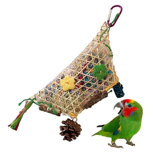 Spielzeug für Vögel zum Zerkleinern | Spielzentrum für Papageien | Unterhaltungsspielzeug zum Aufhängen von Vogelhäuschen Spielzeug für Vögel zum Zerkleinern | Spielzentrum für Papageien | Unterhaltungsspielzeug zum Aufhängen von Vogelhäuschen von Generic