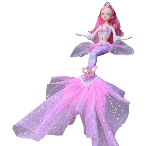 Spielzeug für kleine Meerjungfrau – klassische Modeprinzessin, inspiriert vom Film, kleine Meerjungfrau, beweglich und exquisit, für Geburtstags- und Partygeschenke Spielzeug für kleine Meerjungfrau – klassische Modeprinzessin, inspiriert vom Film, kleine Meerjungfrau, beweglich und exquisit, für Geburtstags- und Partygeschenke von Generic