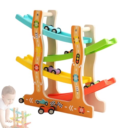 Spielzeug mit Rampe für , multifunktionale Tiergleitbahn aus Holz, pädagogische Schwungrutsche | Gleitautospielzeug, Rennstrecken Spielzeug mit Rampe für , multifunktionale Tiergleitbahn aus Holz, pädagogische Schwungrutsche | Gleitautospielzeug, Rennstrecken von Generic