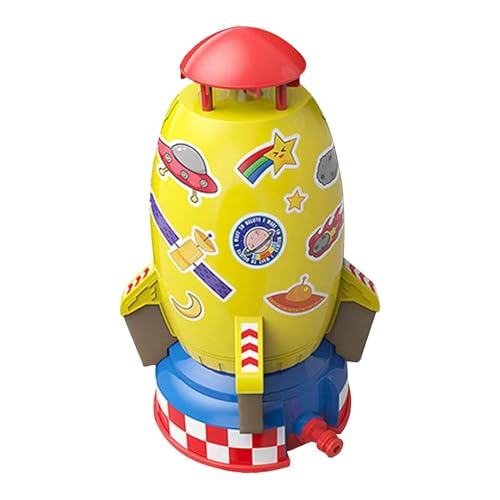 Spielzeug mit fliegenden Sprinklern | Rocket Sie ein um 360 Grad drehbares Spray-Spielzeug – Sprinkler mit Wasserspritzer für den Außenbereich, um Spaß für Sommertage zu haben Spielzeug mit fliegenden Sprinklern | Rocket Sie ein um 360 Grad drehbares Spray-Spielzeug – Sprinkler mit Wasserspritzer für den Außenbereich, um Spaß für Sommertage zu haben von Generic