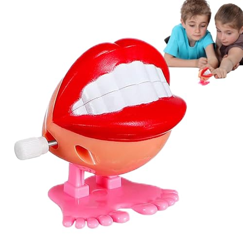 Spielzeug zum Aufziehen von Zähnen zum Aufziehen, lustiges Spielzeug mit kleinen Füßen, Gag-Witzspielzeug, Walk- und Plauderspielzeug, Fußschmuck, Zahnzubehör für die Dekoration von Spielzeug zum Aufziehen von Zähnen zum Aufziehen, lustiges Spielzeug mit kleinen Füßen, Gag-Witzspielzeug, Walk- und Plauderspielzeug, Fußschmuck, Zahnzubehör für die Dekoration von von Generic