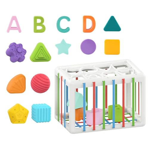 Spielzeug zum Sortieren von Babyformen – -Lernspielzeug, Farbkarton | sensorisches Mülleimer-Spielzeug mit Bällen und Blöcken,Frühe pädagogische Kleinkinder Geburtstagsgeschenke Spielzeug zum Sortieren von Babyformen – -Lernspielzeug, Farbkarton | sensorisches Mülleimer-Spielzeug mit Bällen und Blöcken,Frühe pädagogische Kleinkinder Geburtstagsgeschenke von Generic