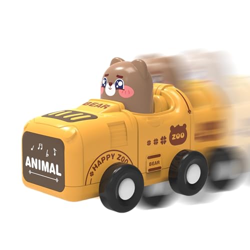 Spielzeugauto für 1-3 Jahre alte und Mädchen | Schiebeauto Trägheitsfahrzeug, Baby-Tier-Rennauto, Autospielzeug für Kleinkinder, Cartoon Inertia-Auto, Lernspielzeug für Babys, Geburtstags Spielzeugauto für 1-3 Jahre alte und Mädchen | Schiebeauto Trägheitsfahrzeug, Baby-Tier-Rennauto, Autospielzeug für Kleinkinder, Cartoon Inertia-Auto, Lernspielzeug für Babys, Geburtstags von Generic