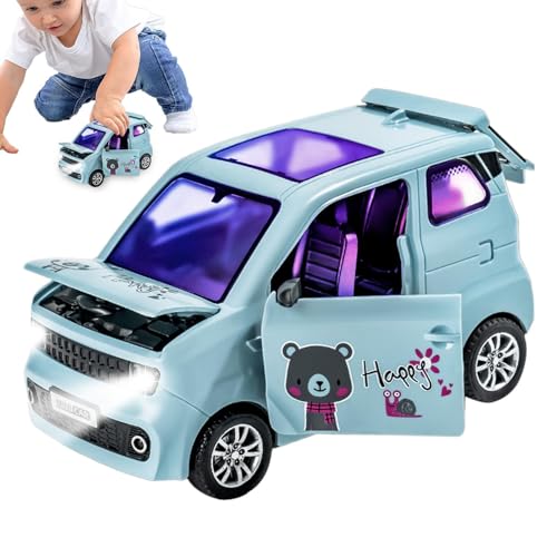 Spielzeugauto mit leichtem Fahrzeugmodell und Sound-Mini mit offenen Türen, realistischem Design und blinkenden Effekten | tragbares kleines Auto mit Soundeffekt für Kinder, Simulationsspielzeug Spielzeugauto mit leichtem Fahrzeugmodell und Sound-Mini mit offenen Türen, realistischem Design und blinkenden Effekten | tragbares kleines Auto mit Soundeffekt für Kinder, Simulationsspielzeug von Generic