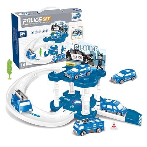 Spielzeugautobahn,Spielzeugrennbahn | Interaktives Spielzeugauto-Schienenset | Rennstrecken-Spielset, Feinmotorik-Lernspiele, städtisches Parkplatz-Autospielzeug für und Mädchen ab 3 Jahren Spielzeugautobahn,Spielzeugrennbahn | Interaktives Spielzeugauto-Schienenset | Rennstrecken-Spielset, Feinmotorik-Lernspiele, städtisches Parkplatz-Autospielzeug für und Mädchen ab 3 Jahren von Generic