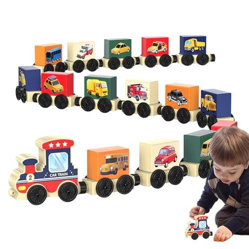 Spielzeugeisenbahn-Set – Dinosaurier-Transport-Holzeisenbahn-Spielset | Spielzeugeisenbahn-Set Für Kreatives Spielen, Schöne Geschenkverpackung, Pädagogisches -Spielzeug, Eisenbahn-Set Mit B Spielzeugeisenbahn-Set – Dinosaurier-Transport-Holzeisenbahn-Spielset | Spielzeugeisenbahn-Set Für Kreatives Spielen, Schöne Geschenkverpackung, Pädagogisches -Spielzeug, Eisenbahn-Set Mit B von Generic