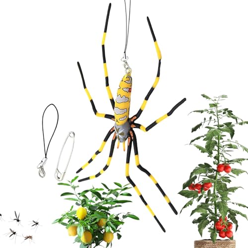Spinne zur Abwehr des Wurms, Spinnen-Modell, realistisches Scherzspielzeug mit Spinnen-Dekorationen – Spinne Spielzeug, das echt aussieht, Scherzspielzeug, Gastgeschenke für drinnen und draußen Spinne zur Abwehr des Wurms, Spinnen-Modell, realistisches Scherzspielzeug mit Spinnen-Dekorationen – Spinne Spielzeug, das echt aussieht, Scherzspielzeug, Gastgeschenke für drinnen und draußen von Generic