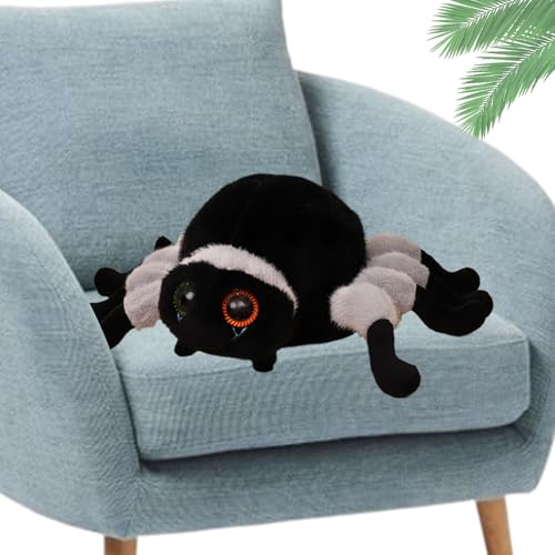 Spinnen-Plüschspielzeug – Spinne, niedliches Spider Plüschtier | Simulation Spider Doll Plüschtier, 30 cm / 11,8 Zoll Halloween Spider Cushion Kissen, Plüsch- Spinnen-Plüschspielzeug – Spinne, niedliches Spider Plüschtier | Simulation Spider Doll Plüschtier, 30 cm / 11,8 Zoll Halloween Spider Cushion Kissen, Plüsch- von Generic