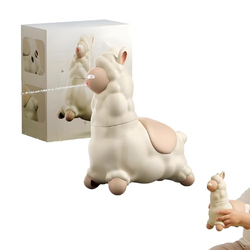 Spitting Llama Water Toy, Alpaca Interactive Water Sprayer, 45° Head Turning for Indoor & Outdoor Summer Cooling Fun(1pcs) von Generic