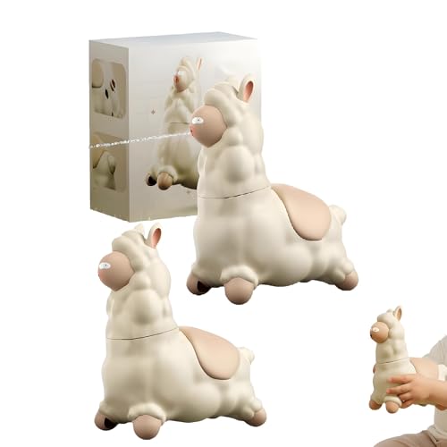 Spitting Llama Water Toy, Alpaca Interactive Water Sprayer, 45° Head Turning for Indoor & Outdoor Summer Cooling Fun(2pcs) von Generic
