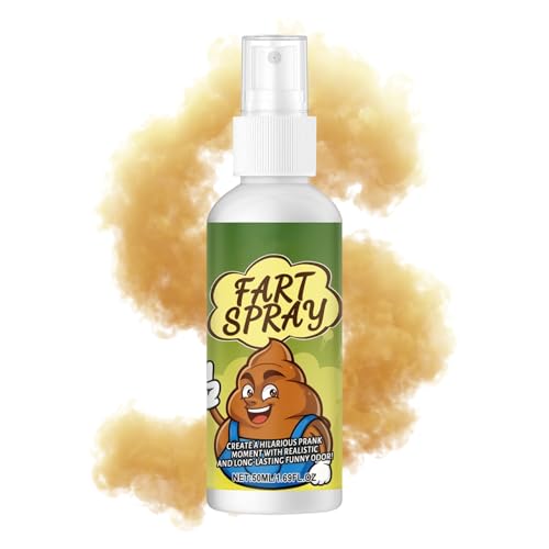 Spray Prank Pet,50 ml Spray Kaka-Geruch Extra Stark | Scherzspielzeug für Halloween Camping Geburtstag Schule Lustiges Gadget von Generic