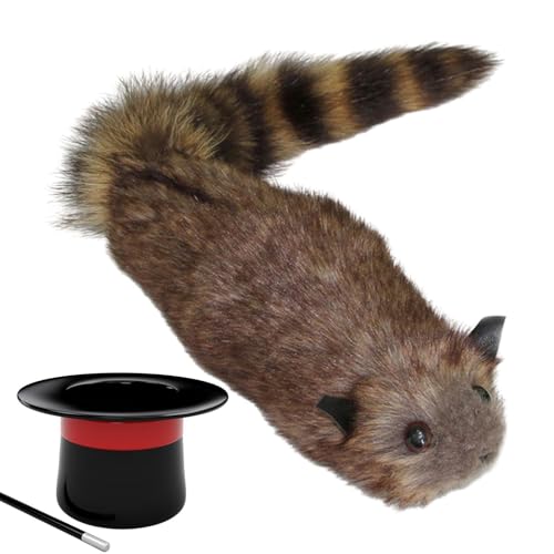 Spring Raccoon – Magische Frühlingswaschbär-Accessoires, neues und einzigartiges magisches -Simulationsspielzeug, -Zauberturm in Bewegung, Szenenillusion von Generic