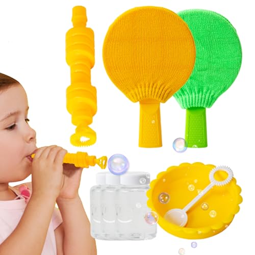 Springblasenspielzeug-Unbepreterbares Blasenspielzeug für Kinder und Erwachsene, Eltern-Kind-Outdoor-Interaktion | Fun Bubble Blowing Toy für Parks, Kindergarten, Kindergarten, Zuhause, Hinterhof, Geb Springblasenspielzeug-Unbepreterbares Blasenspielzeug für Kinder und Erwachsene, Eltern-Kind-Outdoor-Interaktion | Fun Bubble Blowing Toy für Parks, Kindergarten, Kindergarten, Zuhause, Hinterhof, Geb von Generic