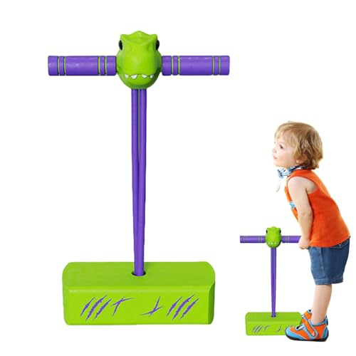 Springstock aus Dinosaurierschaum, Sprungstab aus Schaumstoff – Springspielzeug für Dinosaurier, springendes Spielzeug für den Außenbereich, mit Lenker aus weichem Schaumstoff für alle Haustiere Springstock aus Dinosaurierschaum, Sprungstab aus Schaumstoff – Springspielzeug für Dinosaurier, springendes Spielzeug für den Außenbereich, mit Lenker aus weichem Schaumstoff für alle Haustiere von Generic