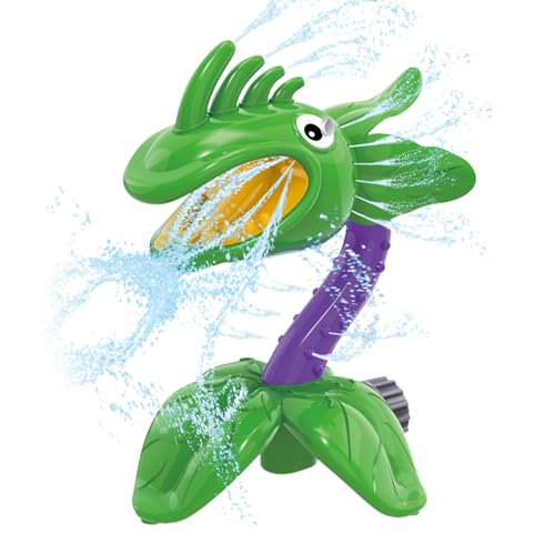 Sprinkler für diejenigen, Sprinkler für den Hof - Hinterhof-Sprinkler mit drehbarer Kühlung | Tragbares Outdoor-Wasserspielzeug für und Mädchen, einfaches Sommerspiel für Springen und PU Sprinkler für diejenigen, Sprinkler für den Hof - Hinterhof-Sprinkler mit drehbarer Kühlung | Tragbares Outdoor-Wasserspielzeug für und Mädchen, einfaches Sommerspiel für Springen und PU von Generic