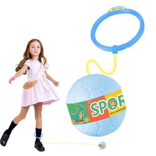 Sprungball Knöchel Sprungball - Die blinkenden lustigen tragbaren Springen | Springseilspiel in Form, Übungsspiel im Freien für Mädchen, Fitnessstudio, von Generic