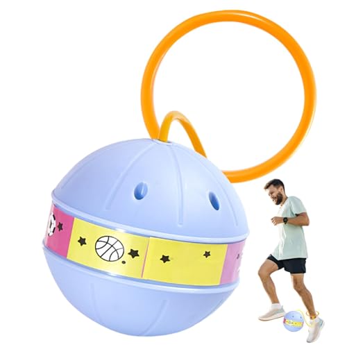 Sprungball für Knöchel, Sprungball, Springseil, Übung für Springspielzeug – buntes Springseil für Knöchel, schwenkbarer Ball für ältere Menschen von Generic
