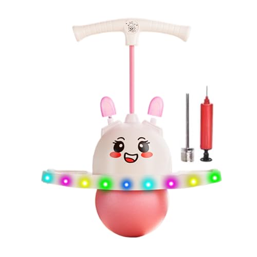 Sprungball – verstellbares Sprungspielzeug, beleuchtetes Reboundspiel | Bunny Ear Hand mit der Seillängenkontrolle für Kinder Erwachsene, Indoor-Aktivitäten im Freien für die meisten P Sprungball – verstellbares Sprungspielzeug, beleuchtetes Reboundspiel | Bunny Ear Hand mit der Seillängenkontrolle für Kinder Erwachsene, Indoor-Aktivitäten im Freien für die meisten P von Generic