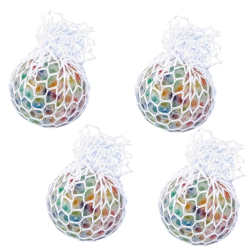 Squeeze Ball Mit Netz, Anti Stress Bälle, Regenbogen Knetball Quetschball, Stressbälle im Netz, Bunte Anti Stress Traubenbälle für Kinder und Erwachsene, Lindern Sie Spannungen, Ängste Squeeze Ball Mit Netz, Anti Stress Bälle, Regenbogen Knetball Quetschball, Stressbälle im Netz, Bunte Anti Stress Traubenbälle für Kinder und Erwachsene, Lindern Sie Spannungen, Ängste von Generic