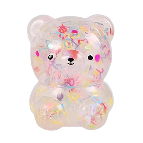 Squishy - Charmantes Zappelspielzeug, Rebound Plüsch Mit Glitzernden Pailletten | Idealer Partygunst, Squeeze Buddy Toy Bear Für Weihnachtstrumpffüller Und Besondere Feiertagsüberraschungen Squishy - Charmantes Zappelspielzeug, Rebound Plüsch Mit Glitzernden Pailletten | Idealer Partygunst, Squeeze Buddy Toy Bear Für Weihnachtstrumpffüller Und Besondere Feiertagsüberraschungen von Generic