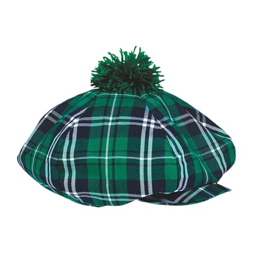 St. Patrick's Day Irish Party Hut Blatt Zylinder für Feiern und Aufführungen Mütze Herren Rot M 2 von Generic