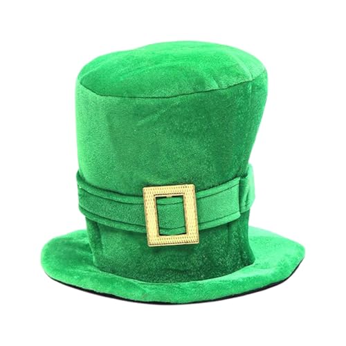 St. Patrick's Day Irish Party Hut Blatt Zylinder für Feiern und Aufführungen Ohrenschützer Kinder Winter Mütze Jungen Traktor von Generic