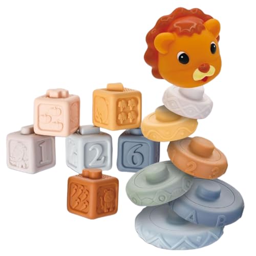 Stapel -Spielzeugsteine, Gesteinsbausteine - Tierförmige Bunte Stapelsteine | Multifunktionales Bildungslernspiel für Bildungslern, Tabletop-Gebäude für Familienausflüge Stapel -Spielzeugsteine, Gesteinsbausteine - Tierförmige Bunte Stapelsteine | Multifunktionales Bildungslernspiel für Bildungslern, Tabletop-Gebäude für Familienausflüge von Generic