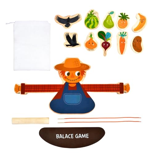 Stapelbares Balance-Spielzeug, Balance-Spiele für Kinder, Perlen zum Auffädeln - Pädagogisches Vorschul-Balance-Spielzeug für frühes Lernen für Mädchen und 3-5 Jahre von Generic