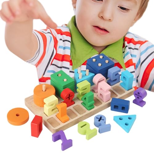 Stapelbares Fußbrett, Formensortierer aus Holz | Formensortierer Zahlenpuzzle, Zählspielzeug für Kleinkinder, digitales Spielzeug für Kleinkinder, Zählspielzeug für Dev Stapelbares Fußbrett, Formensortierer aus Holz | Formensortierer Zahlenpuzzle, Zählspielzeug für Kleinkinder, digitales Spielzeug für Kleinkinder, Zählspielzeug für Dev von Generic